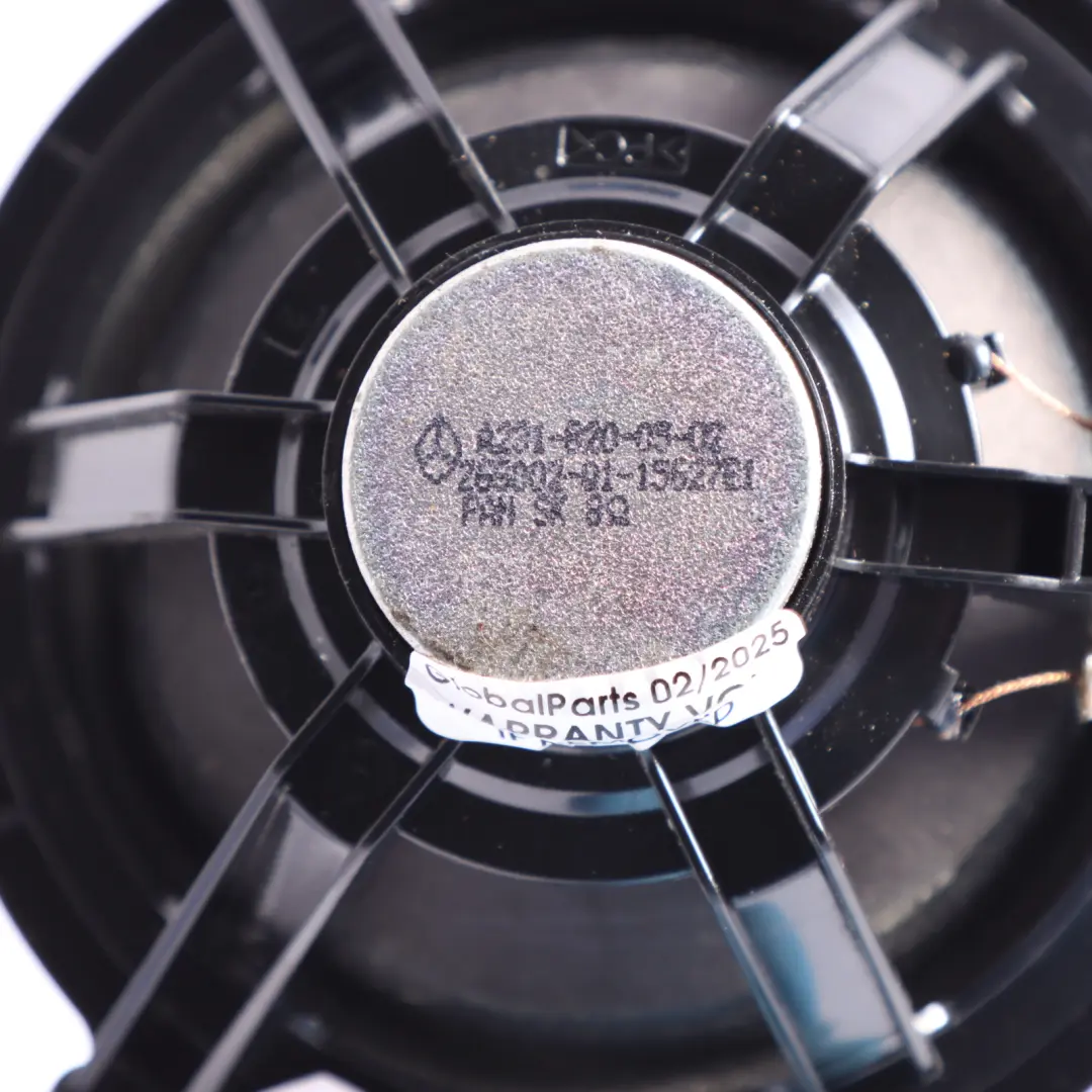 Front Door Mid Range Loud Speaker Left Right N/O/S to Mercedes R231 with Part number A2318200502 Mercedes R231 Front Door Mid Range Loud Speaker Left Right N/O/S - SKU A2318200502 - Part number A2318200502