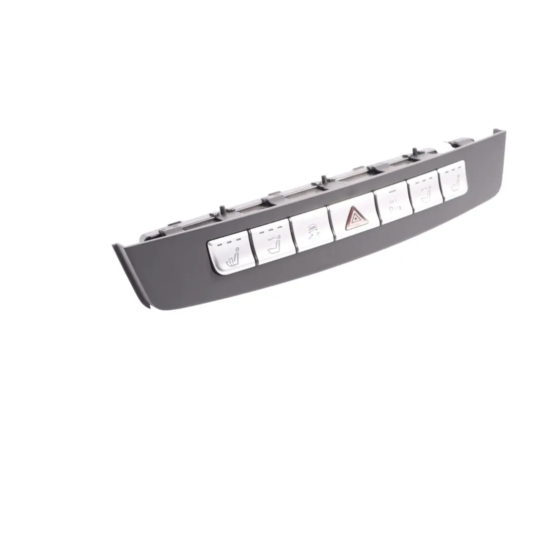 PDC ESP Heated Seat Hazard Triangle Switch Block Panel to Mercedes R231 with Part number A2318203010 Mercedes R231 PDC ESP Heated Seat Hazard Triangle Switch Block Panel - SKU A2318203010 - Part number A2318203010