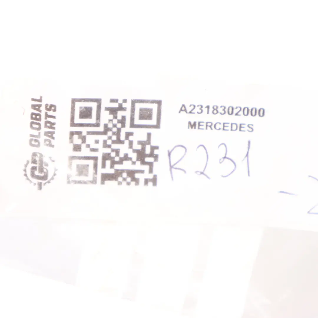 Carica Linea D'Aria Tubo Flessibile Condotto Turbo per Mercedes R231 con numero di parte A2318302000 Mercedes R231 Carica Linea D'Aria Tubo Flessibile Condotto Turbo - SKU A2318302000 - Numero di parte A2318302000