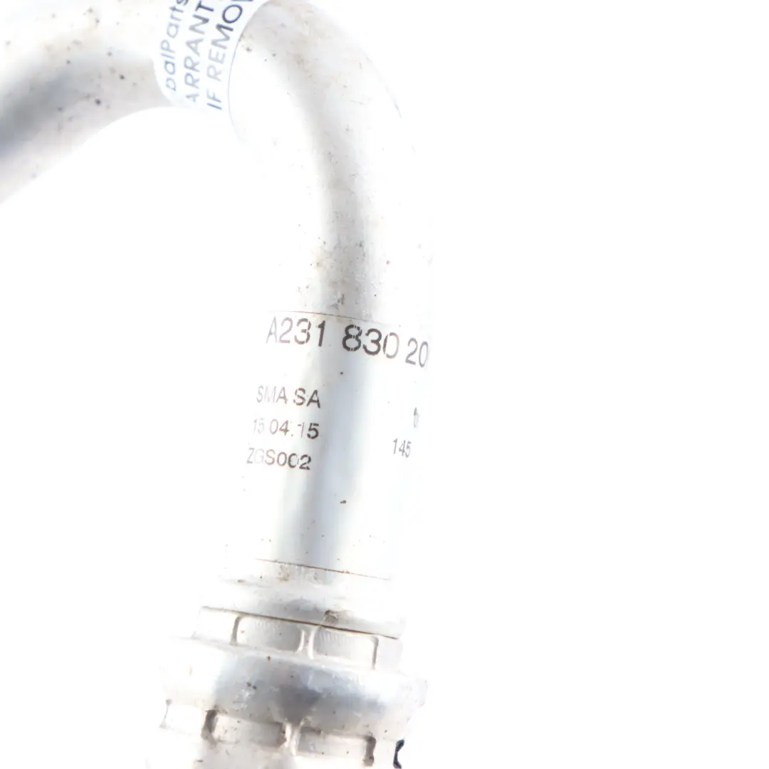 Conduite Admission Suralimentation Tuyau Gaine Turbo pour Mercedes R231 à propos du numéro de pièce A2318302000 Mercedes R231 Conduite Admission Suralimentation Tuyau Gaine Turbo - SKU A2318302000 - Numéro de pièce A2318302000