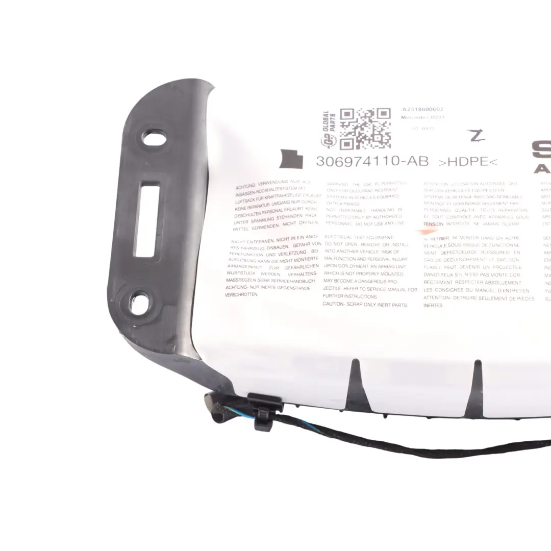 Mercedes R231 Dashboard Air Module Lef N/S Passenger Side - SKU A2318600602 - Part number A2318600602