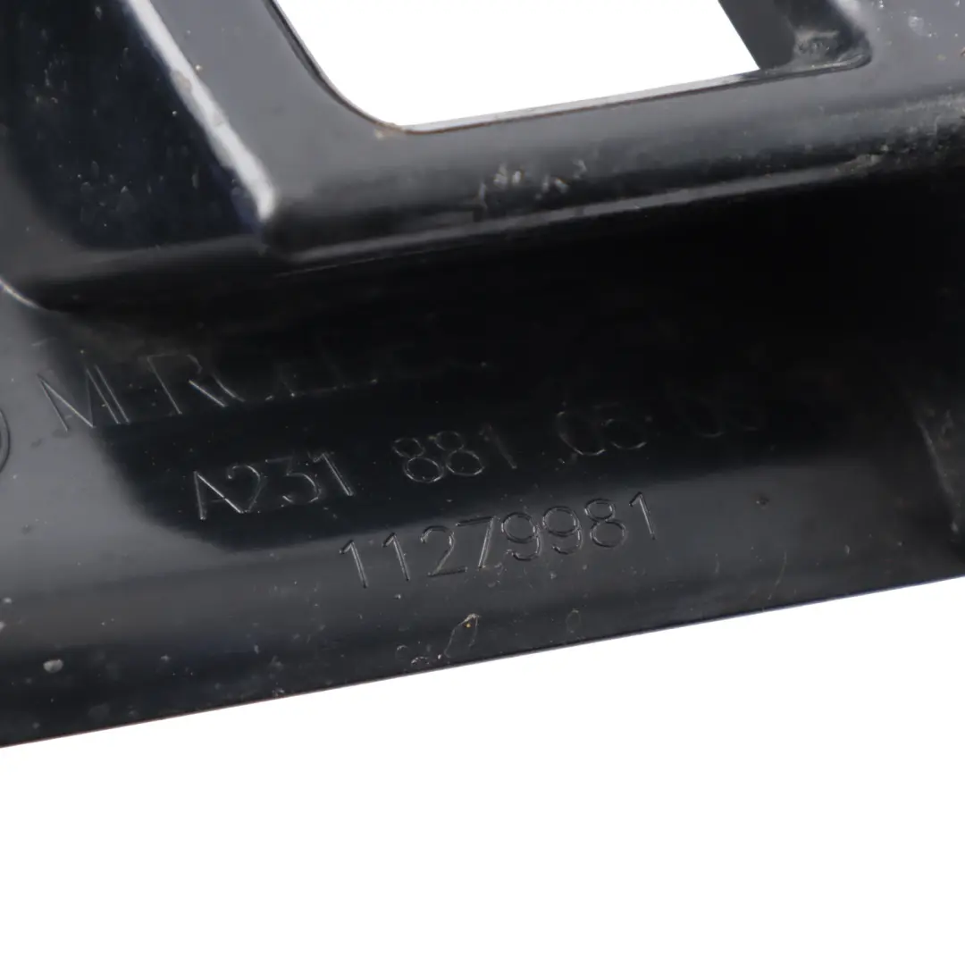 Mercedes SLK R231 Mount Bumper Bracket Holder Rear Left N/S - SKU A2318810506 - Part number A2318810506