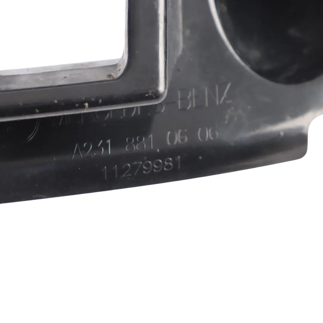 Mercedes SLK R231 Mount Bumper Bracket Holder Rear Right O/S - SKU A2318810606 - Part number A2318810606