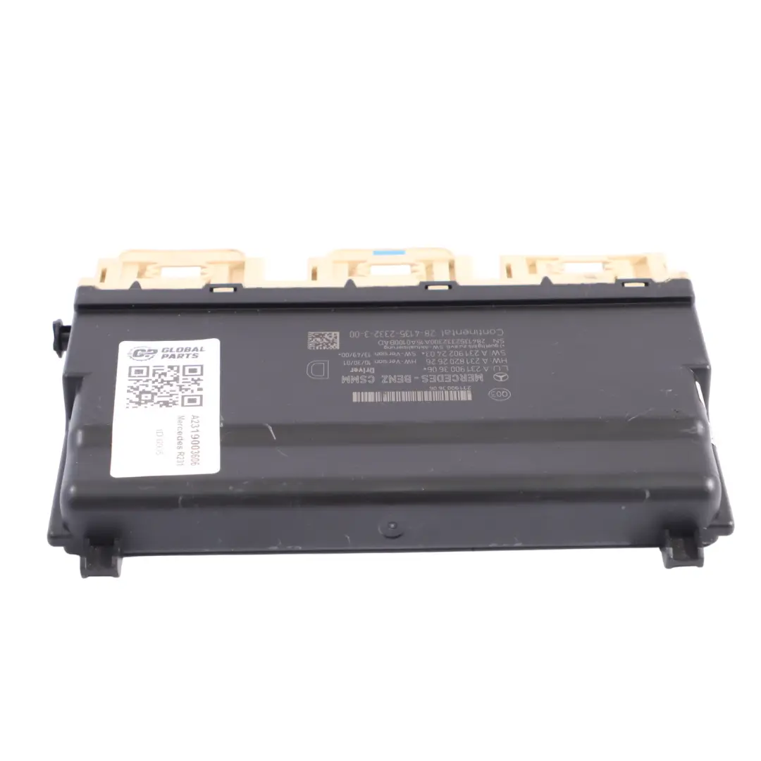 Mercedes R231 Seat Control Unit Module Driver - SKU A2319003606 - Part number A2319003606