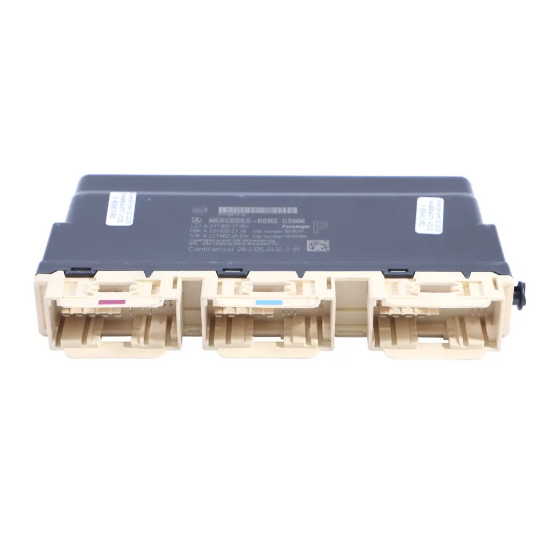 Mercedes R231 Module De Commande Siège Passager - SKU A2319003706 - Numéro de pièce A2319003706