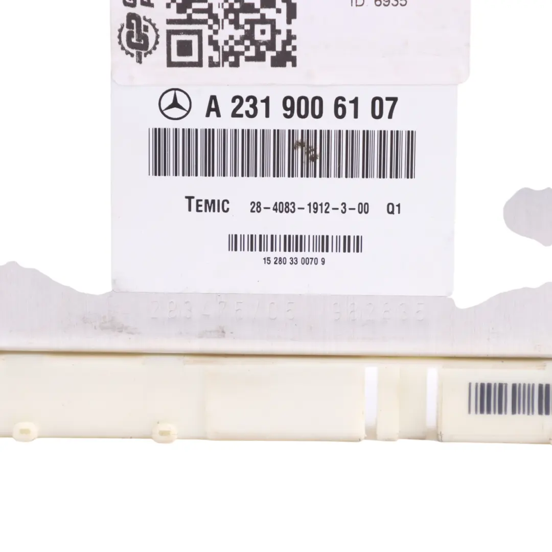 Mercedes R231 Electrical Active Body Control Module Unit ECU - SKU A2319006107 - Part number A2319006107