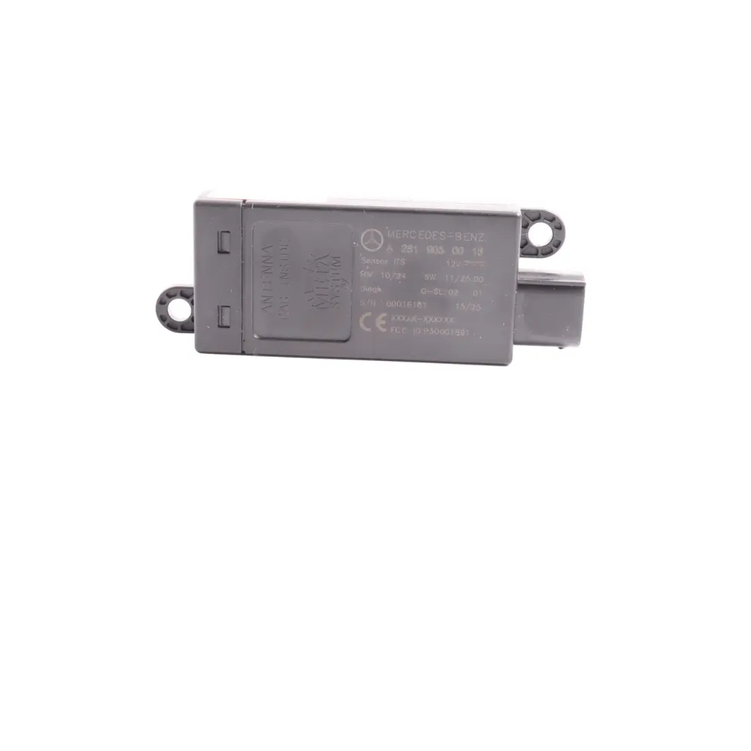 Interior Motion Protection Sensor Control Module ECU to Mercedes R231 with Part number A2319050018 Mercedes R231 Interior Motion Protection Sensor Control Module ECU - SKU A2319050018 - Part number A2319050018