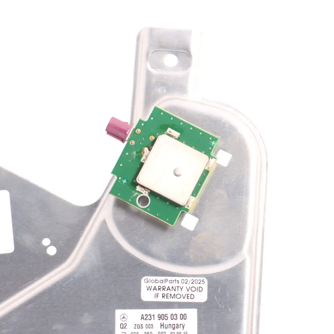 GPS Navigation System Antenna to Mercedes R231 with Part number A2319050300 Mercedes R231 GPS Navigation System Antenna - SKU A2319050300 - Part number A2319050300
