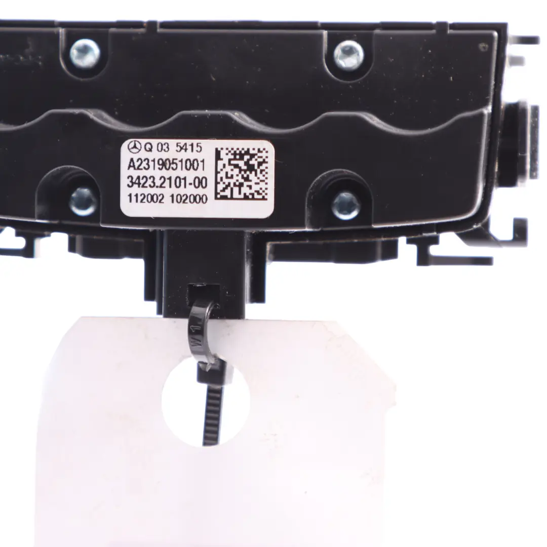 Switch Panel Suspension Control Unit to Mercedes R231 with Part number A2319051001 Mercedes R231 Switch Panel Suspension Control Unit - SKU A2319051001 - Part number A2319051001