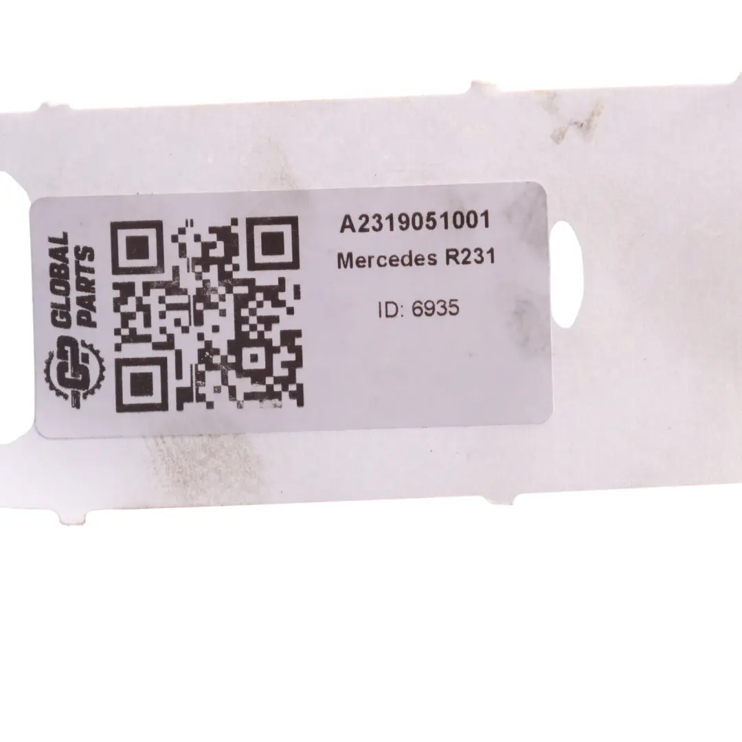 Mercedes R231 Switch Panel Suspension Control Unit - SKU A2319051001 - Part number A2319051001