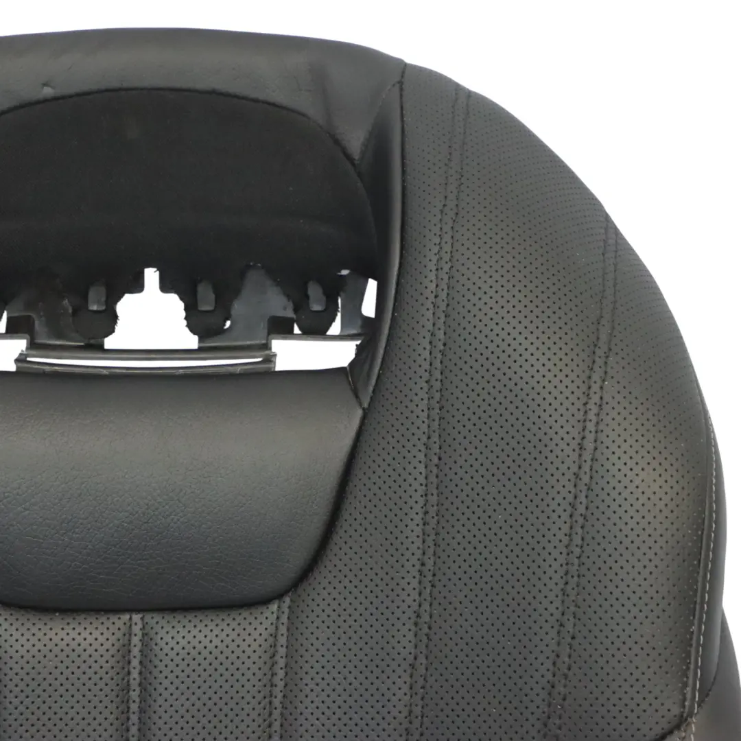 Mercedes R231 Front Seat Right O/S Backrest Back Cover Leather Black - SKU A2319102447 - Part number A2319102447