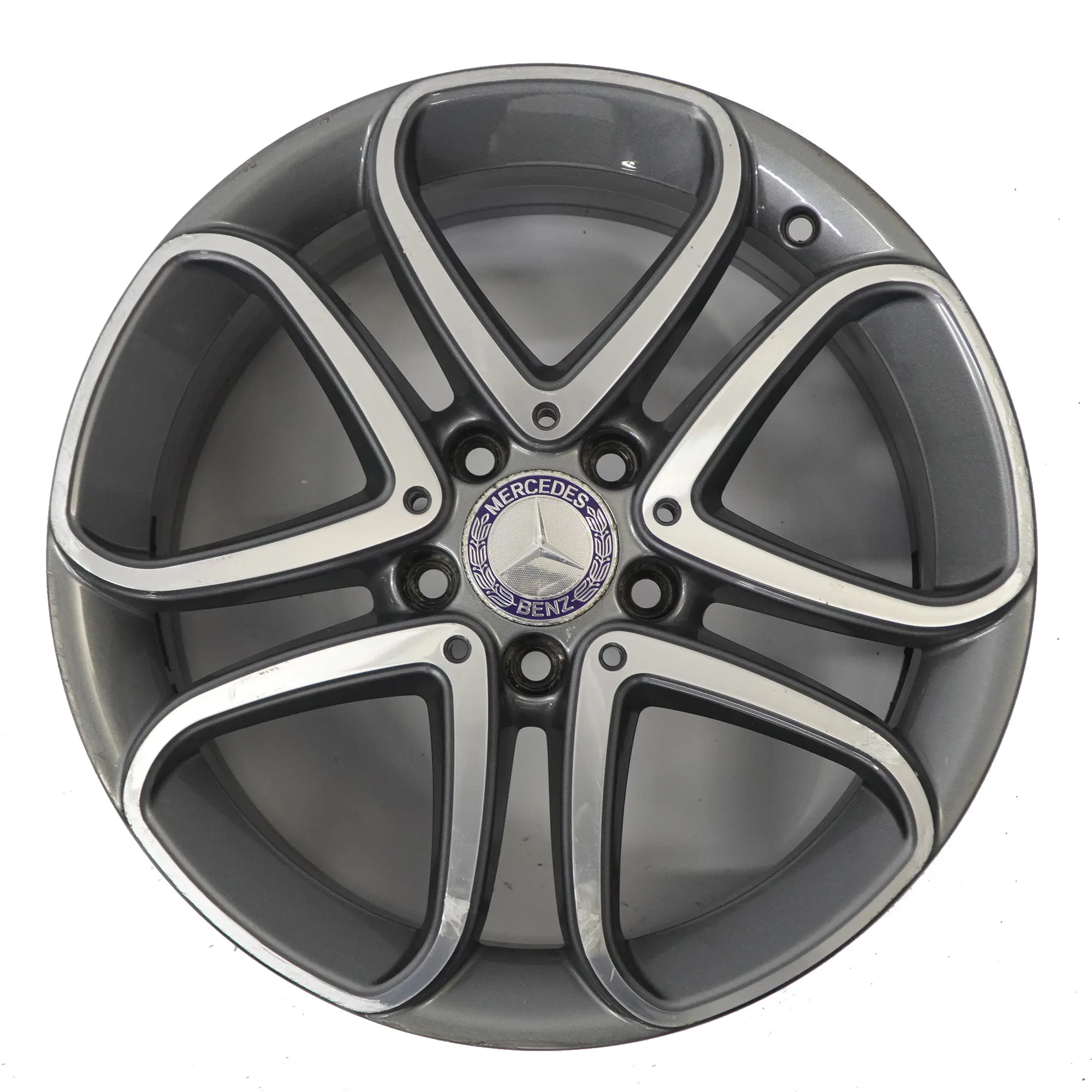 Mercedes W176 Cerchio in lega 17" 5 doppie razze ET:52.5 7.5J A2464010302