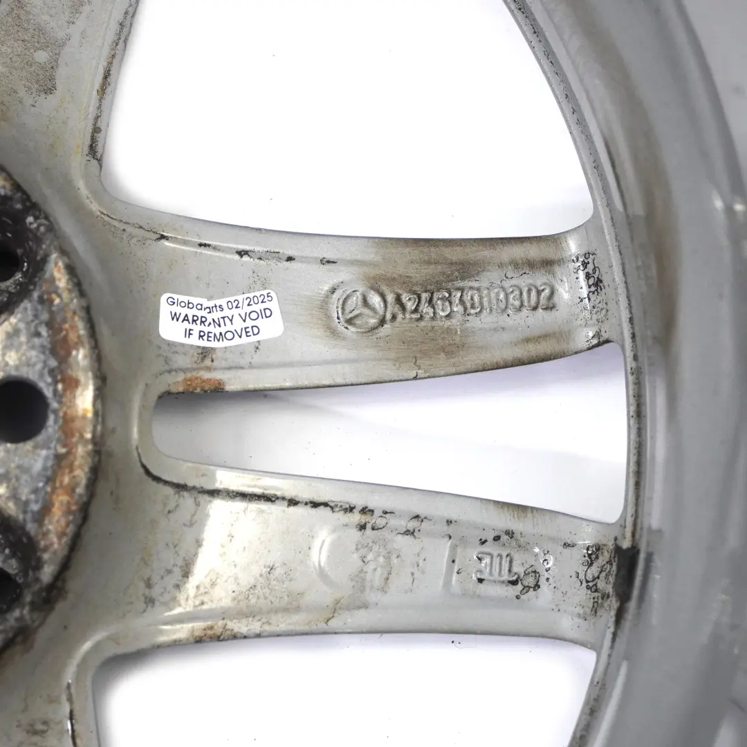 Mercedes W176 Cerchio in lega 17" 5 doppie razze ET:52.5 7.5J - SKU A2464010302-1 - Numero di parte A2464010302