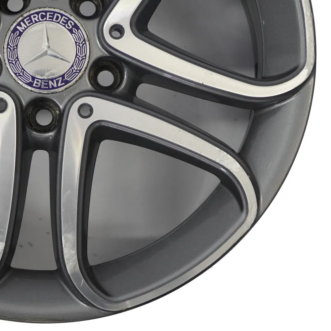 Mercedes W176 Cerchio in lega 17" 5 doppie razze ET:52.5 7.5J - SKU A2464010302-1 - Numero di parte A2464010302