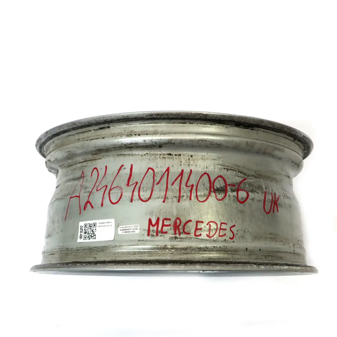 Mercedes W176 W246 Silver Alloy Wheel Rim 17" 7,5J ET:52,5 - SKU A2464011400-6 - Part number A2464011400