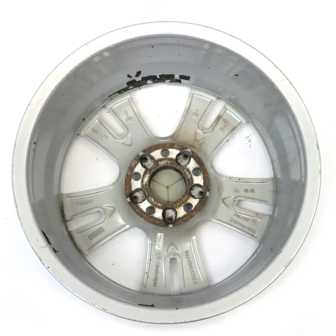 Alloy Wheel Rim 17" 7,5J ET:52,5 to Mercedes W176 W246 Silver with Part number A2464011400 Mercedes W176 W246 Silver Alloy Wheel Rim 17" 7,5J ET:52,5 - SKU A2464011400-6 - Part number A2464011400