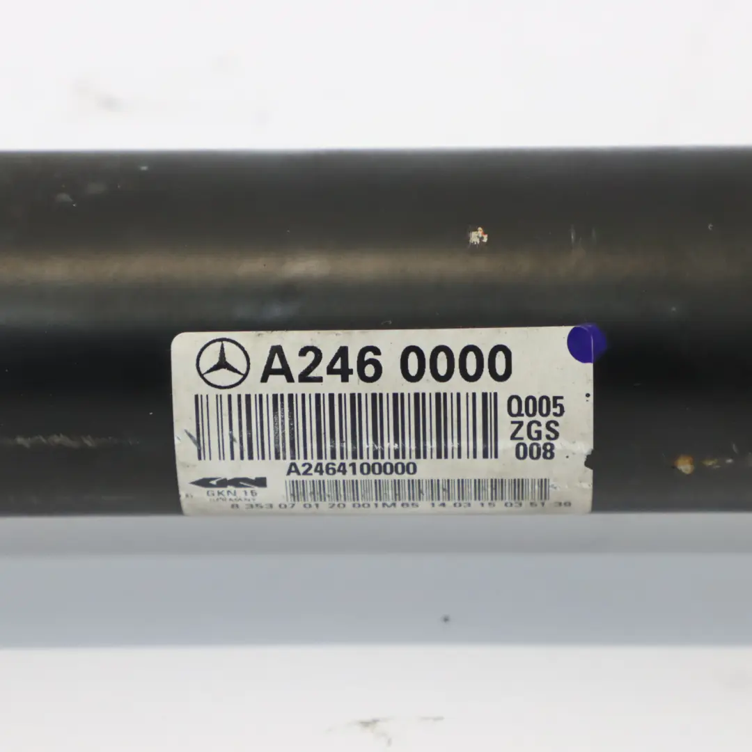 4Matic Albero Di Trasmissione OM651 Cambio Automatico per Mercedes W176 con numero di parte A2464100000 Mercedes W176 4Matic Albero Di Trasmissione OM651 Cambio Automatico - SKU A2464100000 - Numero di parte A2464100000