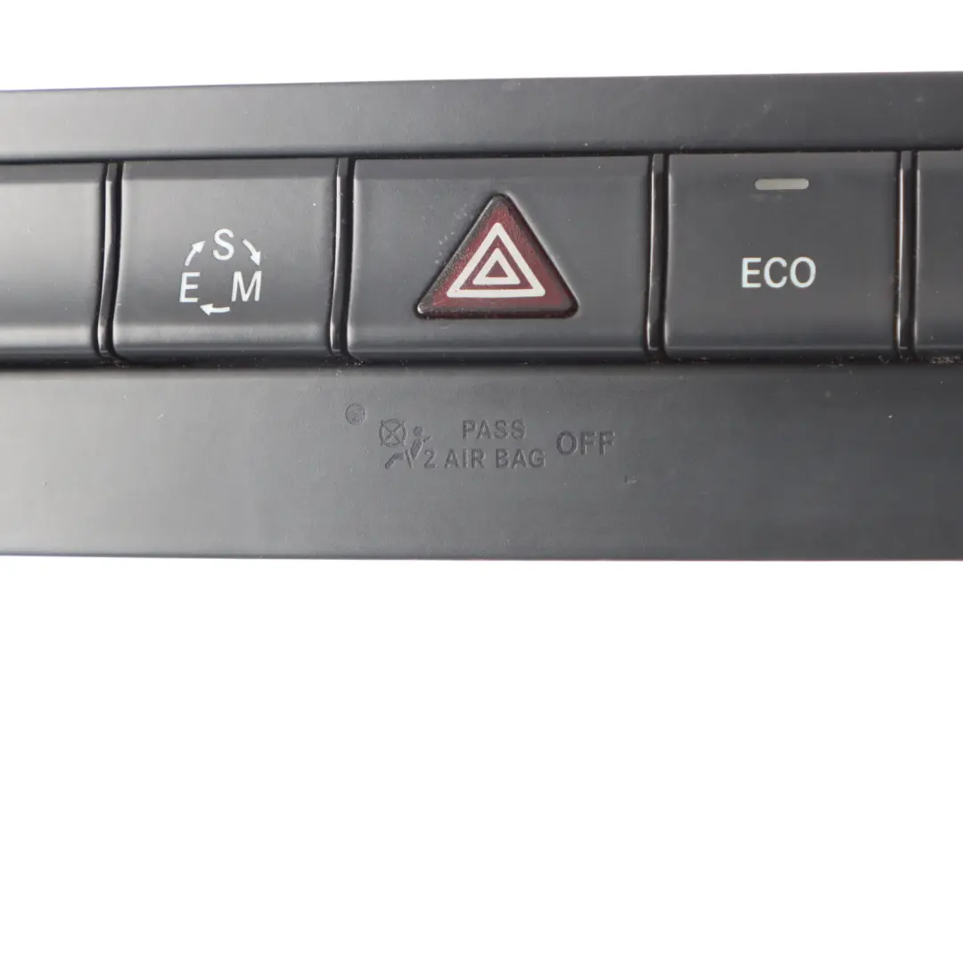 Mercedes C117 Centre Console PDC Hazard Heated Seats Switch Panel - SKU A2469052201 - Part number A2469052201
