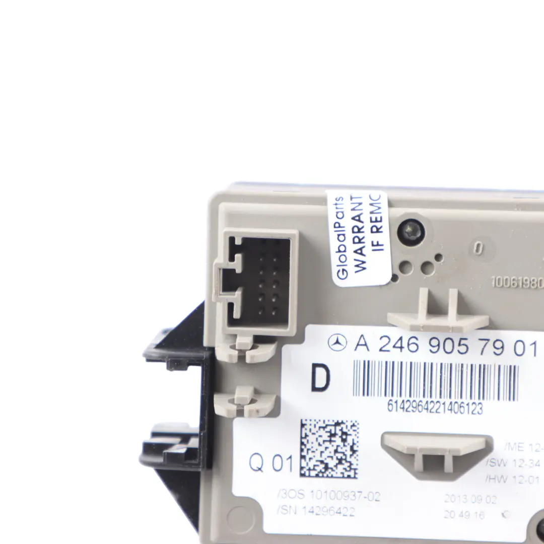 Mercedes W176 Ignition Key Switch Control Module Unit ECU - SKU A2469057901 - Part number A2469057901