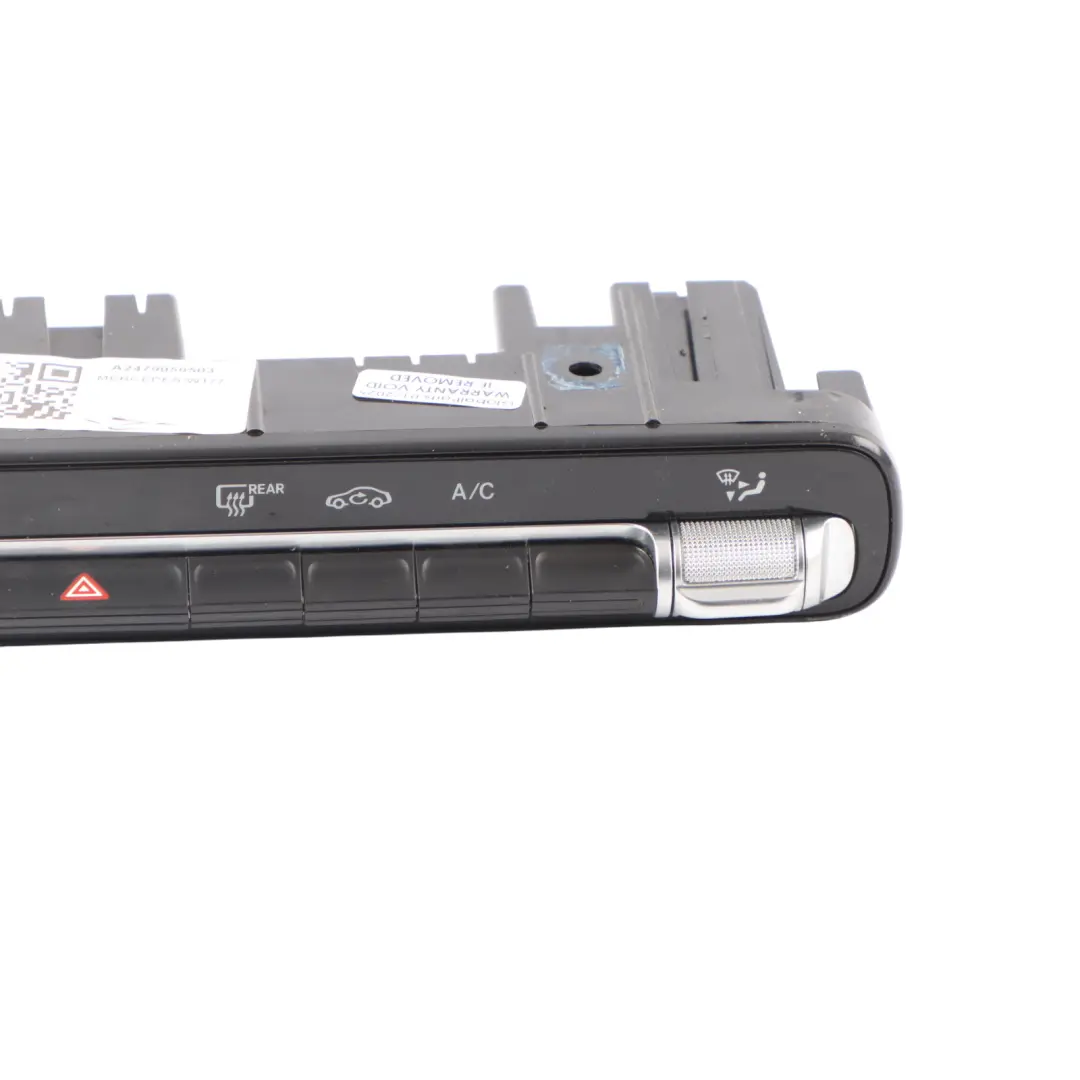 Heater Climate Control A/C Panel Switch Button to Mercedes W177 with Part number A2479056503 Mercedes W177 Heater Climate Control A/C Panel Switch Button - SKU A2479056503 - Part number A2479056503