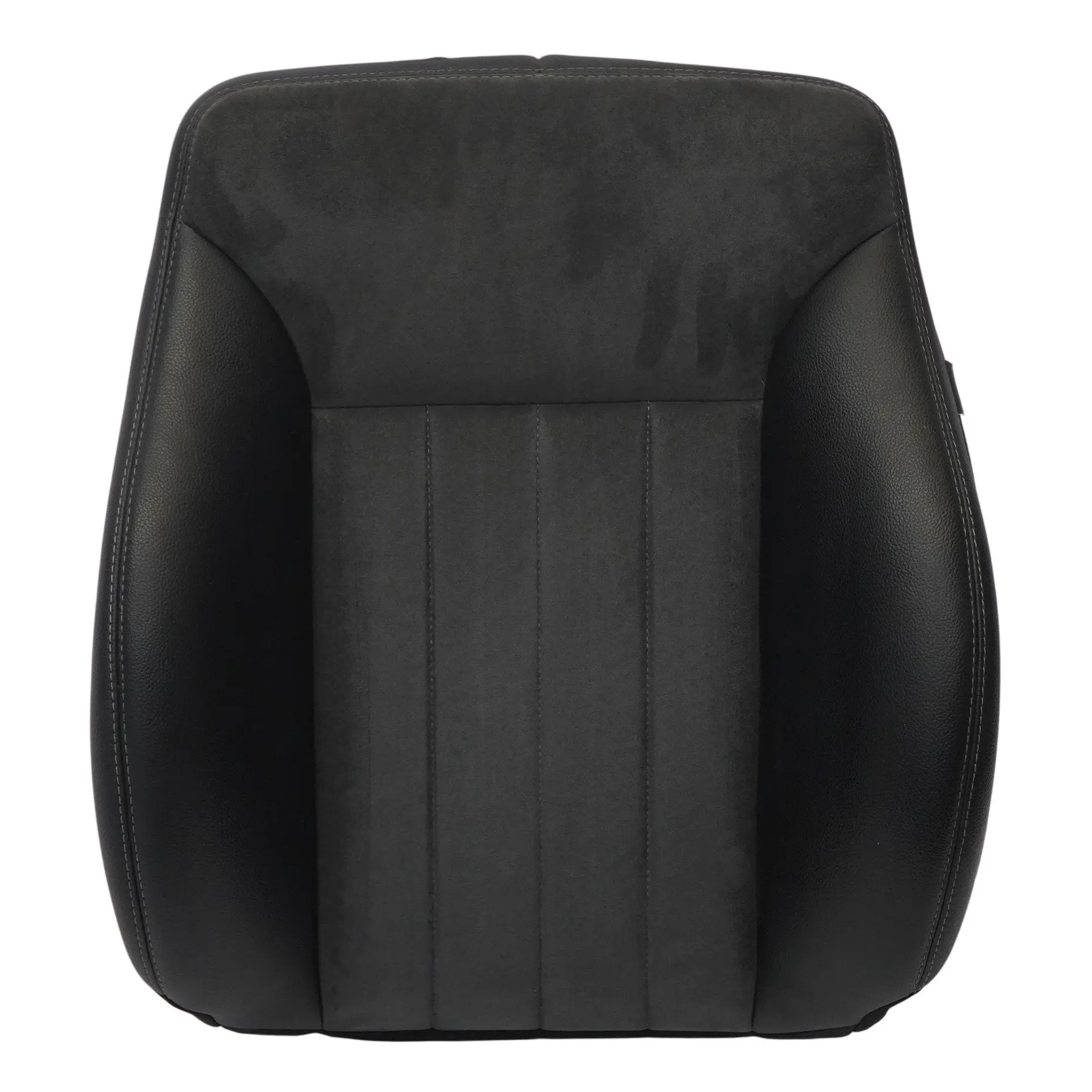 Mercedes W164 Front Backrest Seat Cover Left N/S Leather Alcantara A2519103547