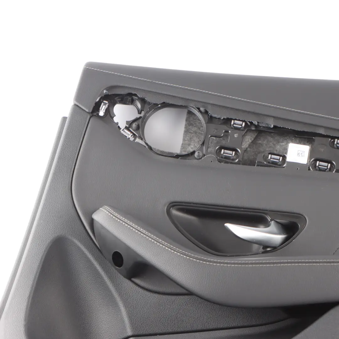 Door Card Trim Rear Right O/S Panel Black AMG to Mercedes GLC C253 with Part number A2537301603 Mercedes GLC C253 Door Card Trim Rear Right O/S Panel Black AMG - SKU A2537301603-1 - Part number A2537301603