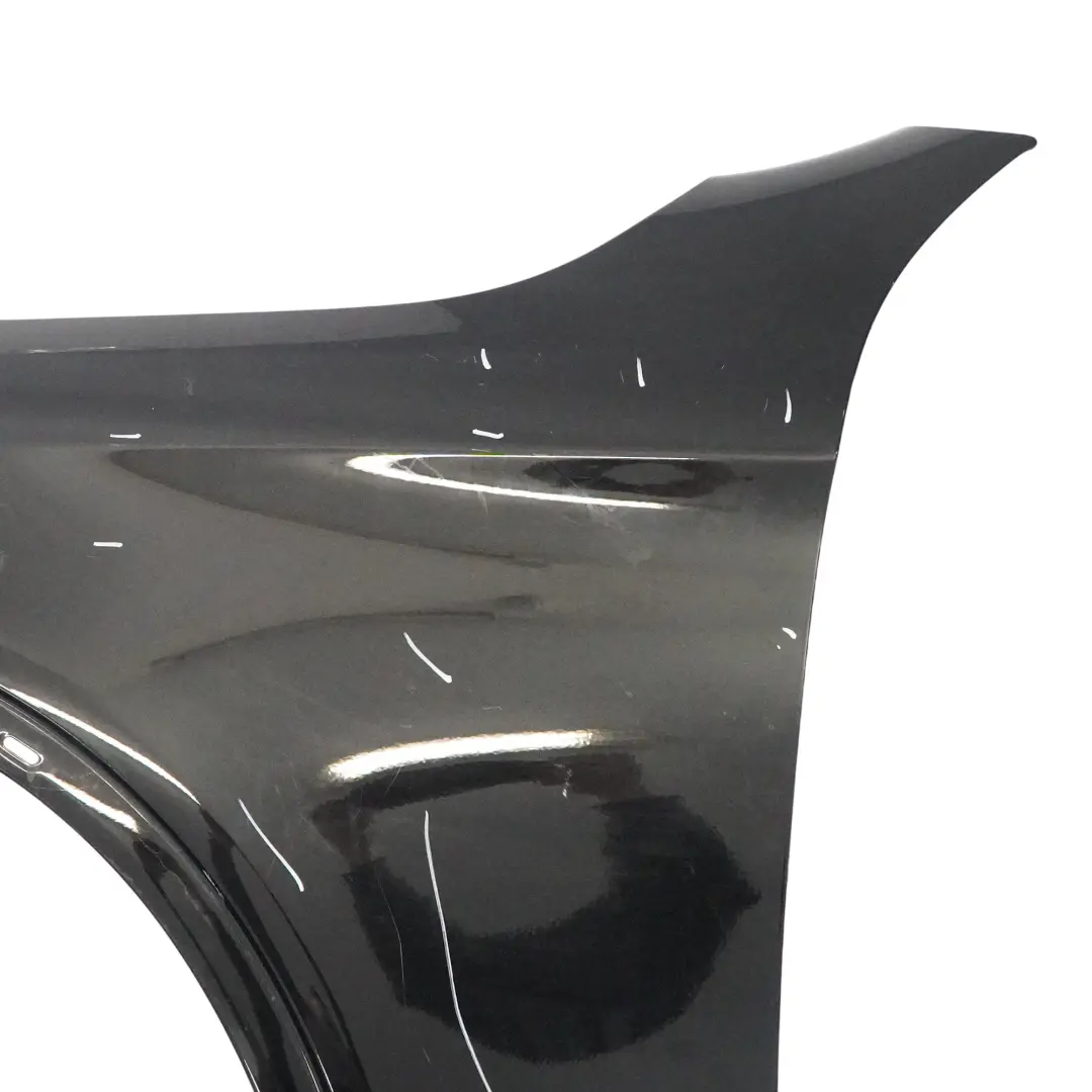 Mercedes W253 Side Panel Wing Fender Front Left N/S Obsidian Black - 197 - SKU A2538800118-OB - Part number A2538800118