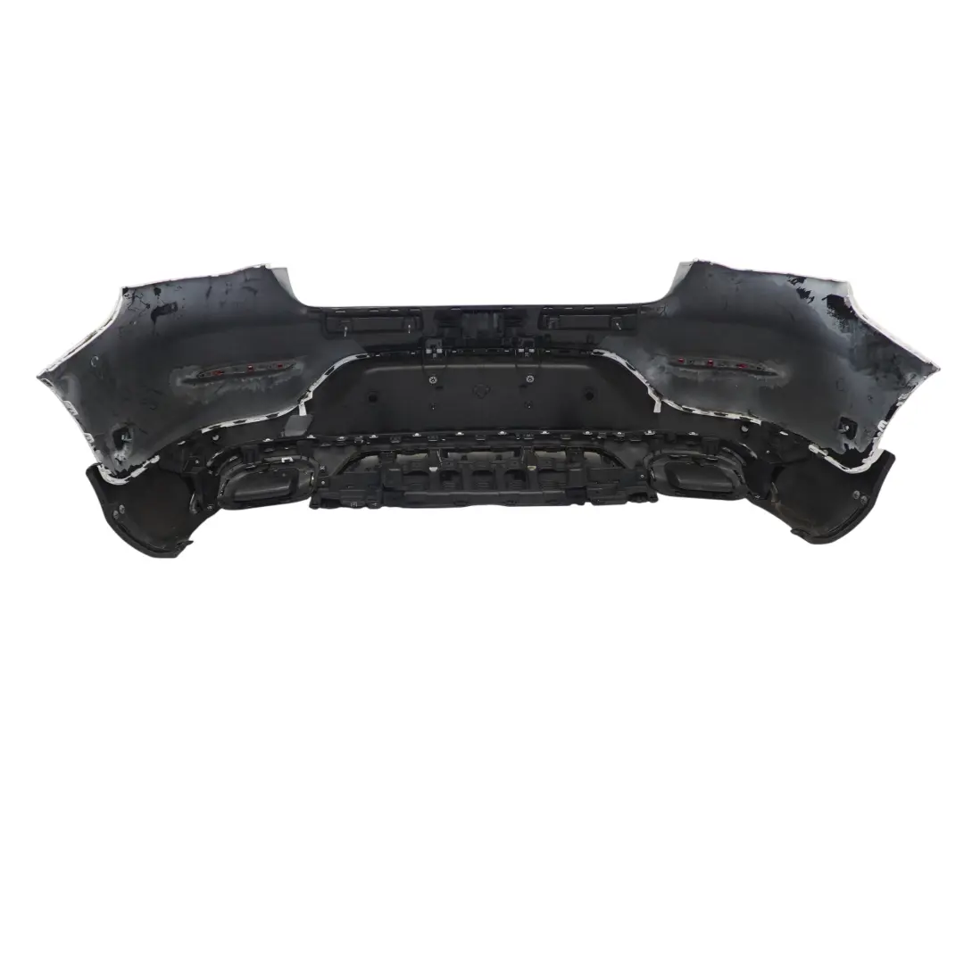 Bumper Trim Panel AMG Covering Polar White - 149 to Mercedes C253 Rear with Part number A2538805703 Mercedes C253 Rear Bumper Trim Panel AMG Covering Polar White - 149 - SKU A2538805703-POL - Part number A2538805703