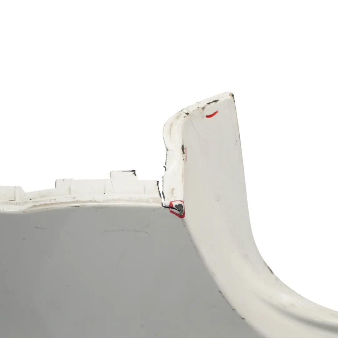 Bumper Trim Panel AMG Covering Polar White - 149 to Mercedes C253 Rear with Part number A2538805703 Mercedes C253 Rear Bumper Trim Panel AMG Covering Polar White - 149 - SKU A2538805703-POL - Part number A2538805703