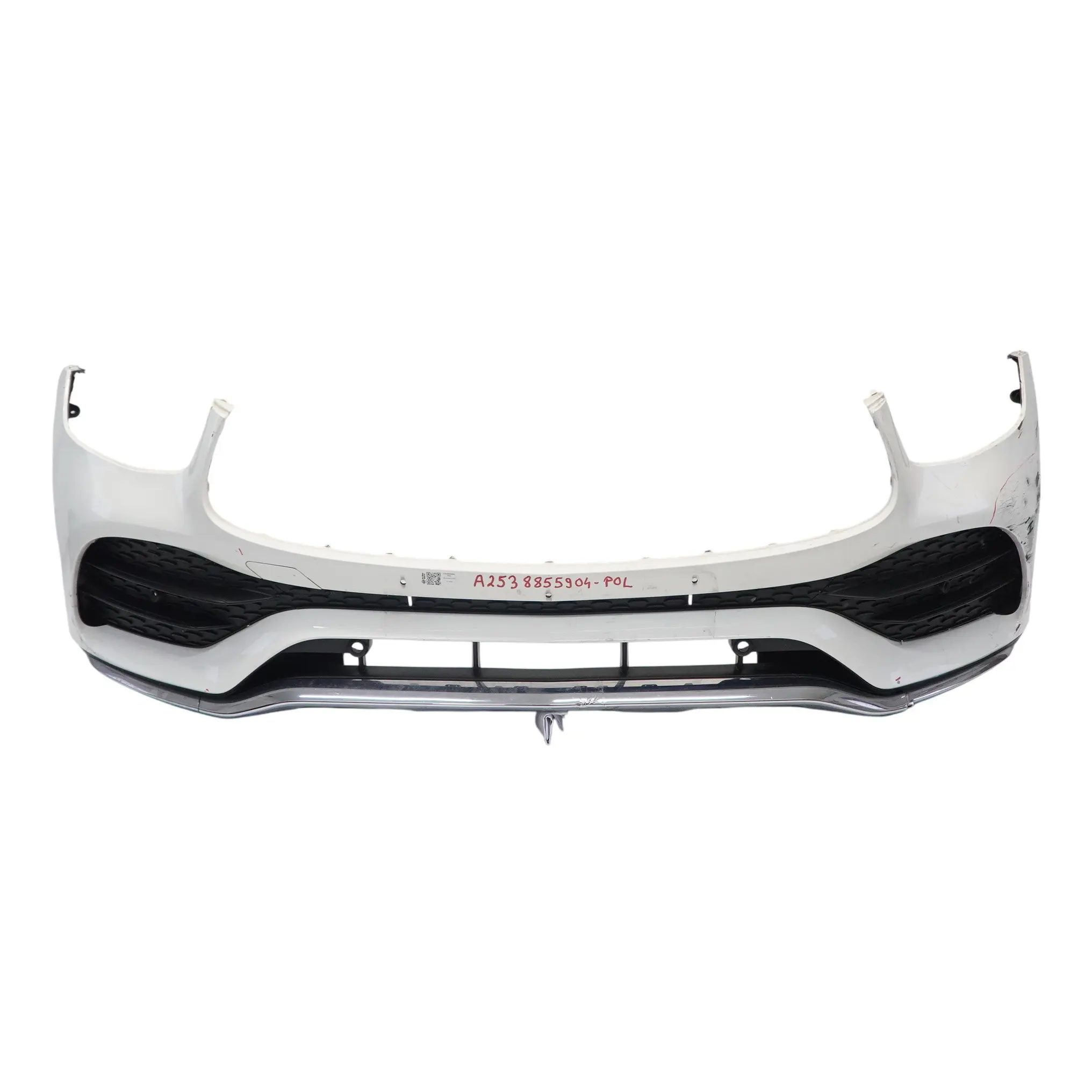 Mercedes C253 X253 Front Bumper AMG Trim Panel Cover Polar White - 149