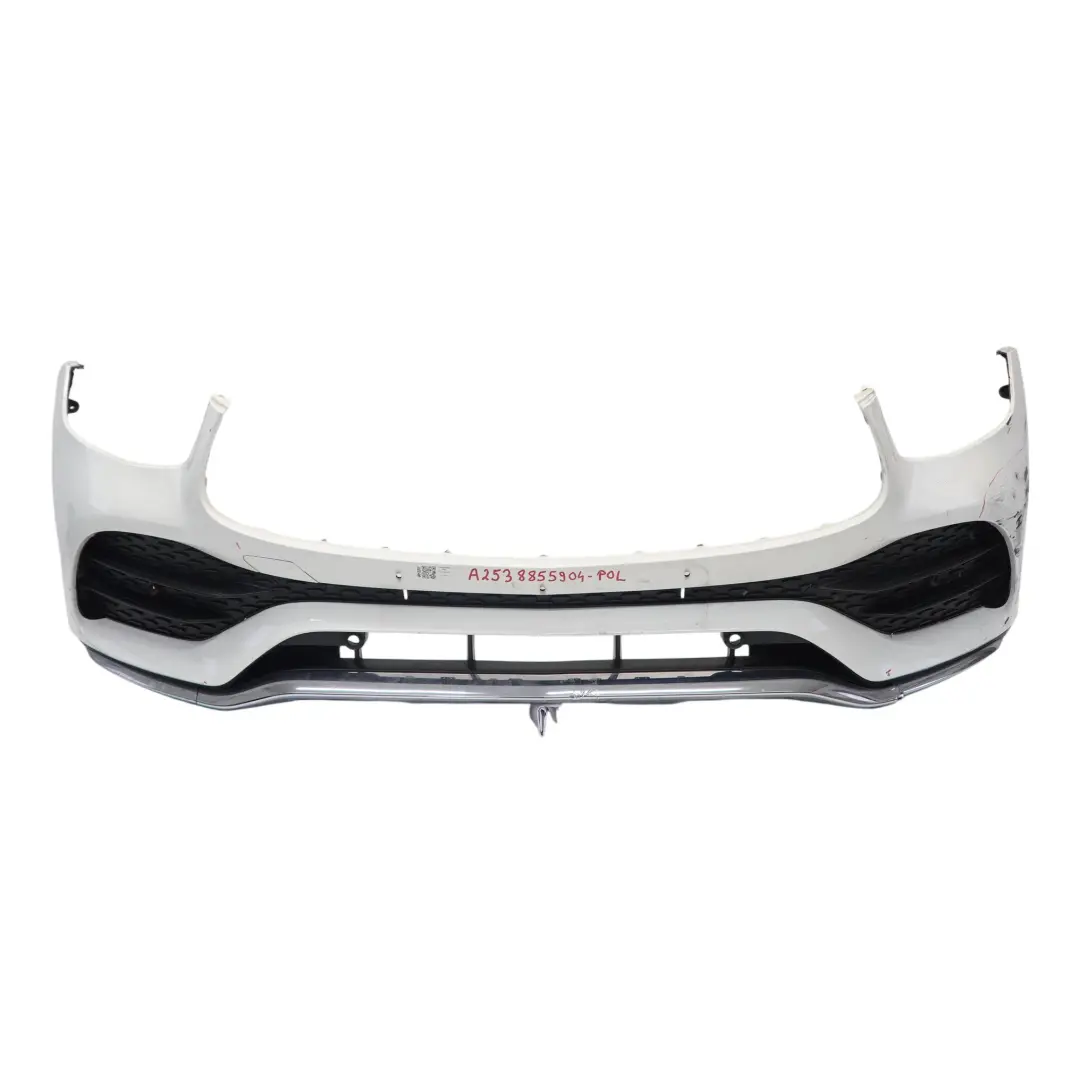 Mercedes C253 X253 Przedni Zderzak AMG Polar White Biały - 149 - SKU A2538855904-POL - Numer Części A2538855904
