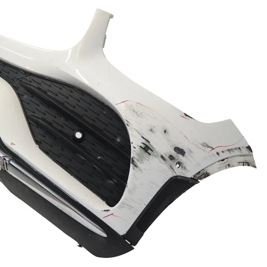 Front Bumper AMG Trim Panel Cover Polar White - 149 to Mercedes C253 X253 with Part number A2538855904 Mercedes C253 X253 Front Bumper AMG Trim Panel Cover Polar White - 149 - SKU A2538855904-POL - Part number A2538855904