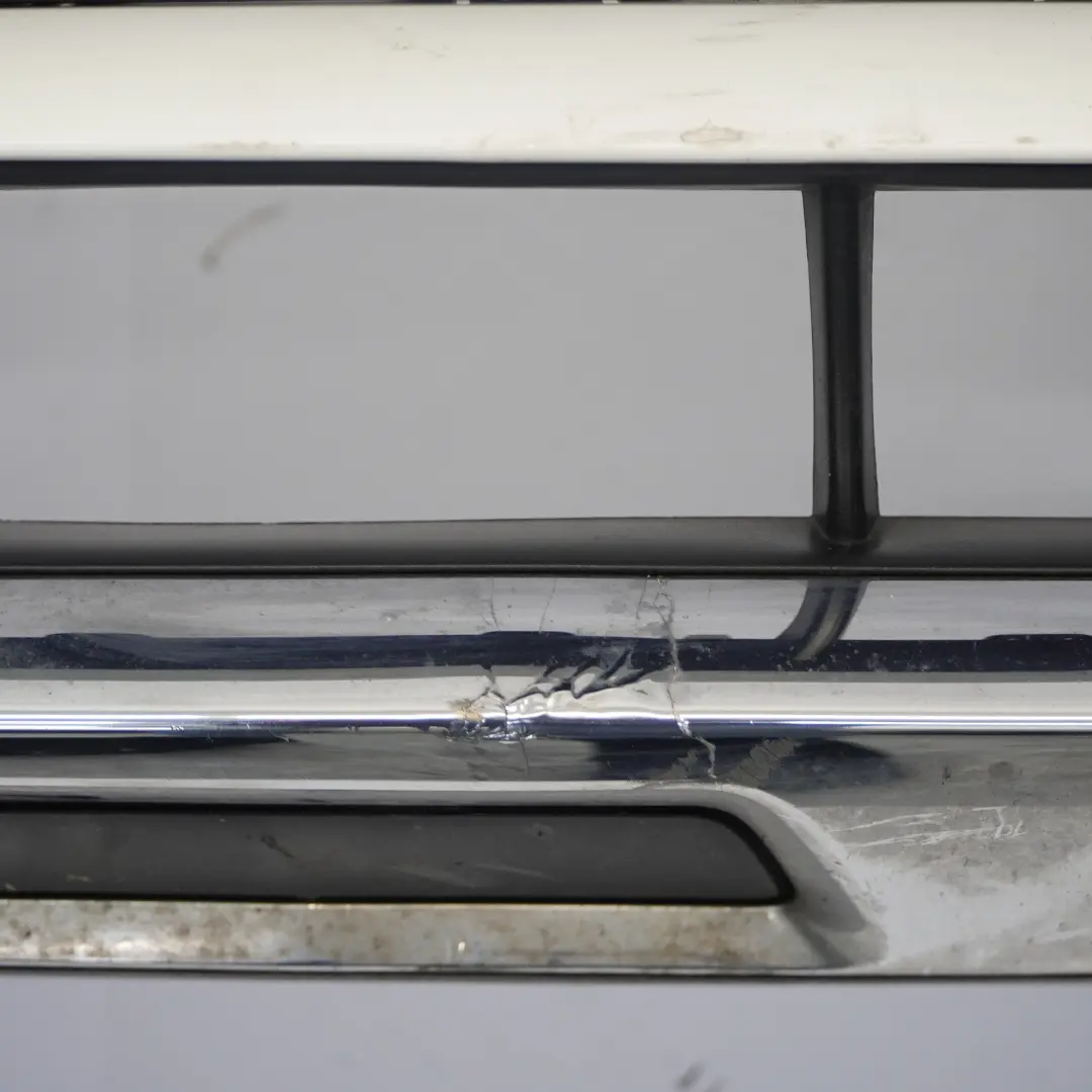 Front Bumper AMG Trim Panel Cover Polar White - 149 to Mercedes C253 X253 with Part number A2538855904 Mercedes C253 X253 Front Bumper AMG Trim Panel Cover Polar White - 149 - SKU A2538855904-POL - Part number A2538855904