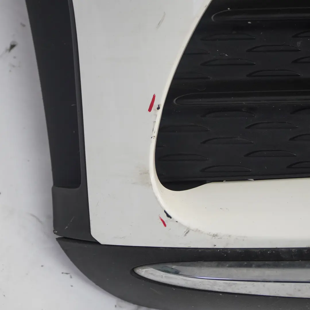 Front Bumper AMG Trim Panel Cover Polar White - 149 to Mercedes C253 X253 with Part number A2538855904 Mercedes C253 X253 Front Bumper AMG Trim Panel Cover Polar White - 149 - SKU A2538855904-POL - Part number A2538855904