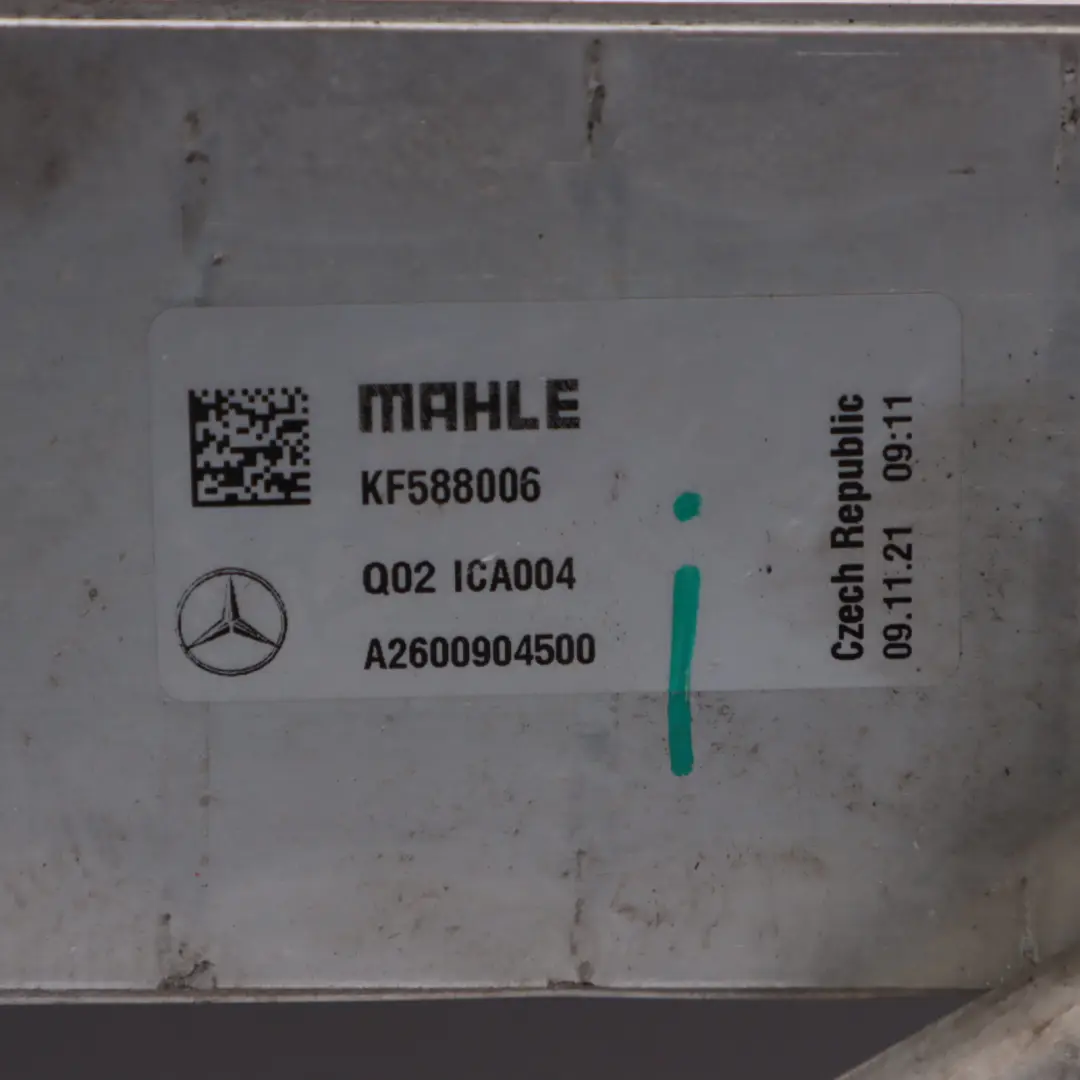 A45 AMG Air Suralimentation Pour Échangeur Essence pour Mercedes V177 à propos du numéro de pièce A2600906600 Mercedes V177 A45 AMG Air Suralimentation Pour Échangeur Essence - SKU A2600906600 - Numéro de pièce A2600906600