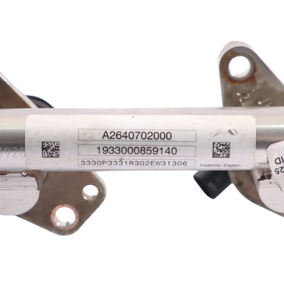 Mercedes W205 M264 Petrol Fuel Injector Nozzle Injection Rail Line A2640701000 - SKU A2640701900-1 - Part number A2640701900