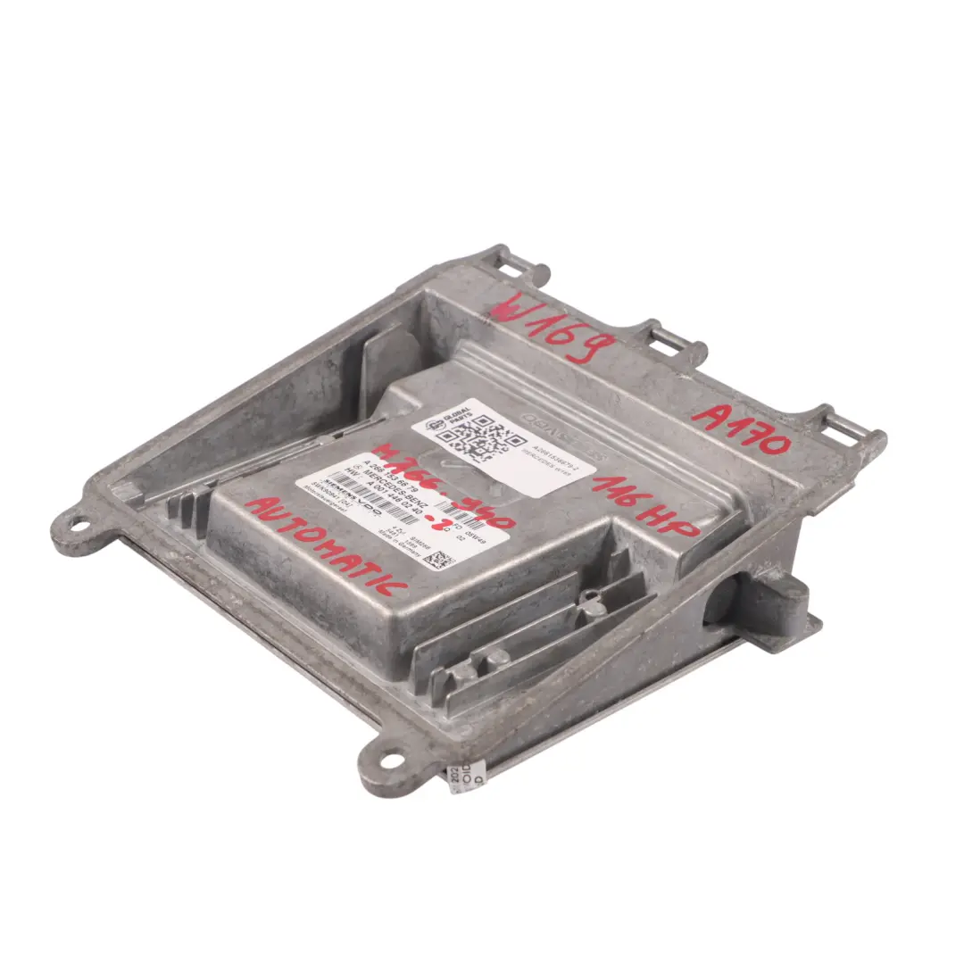 A170 M166.940 116HP Komputer Silnika ECU Automat do Mercedes W169 o numerze A2661536679 Mercedes W169 A170 M166.940 116HP Komputer Silnika ECU Automat - SKU A2661536679-2 - Numer Części A2661536679