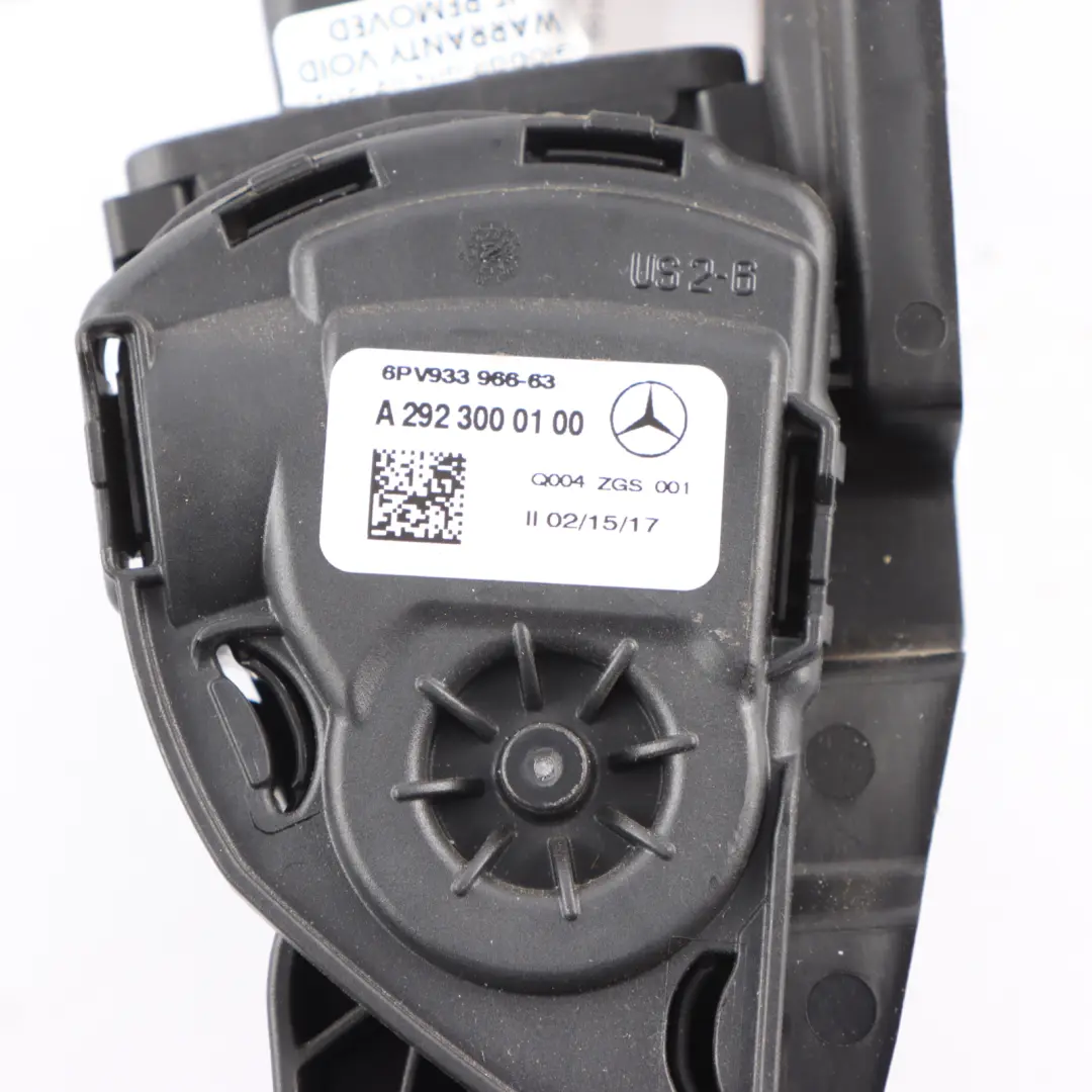  Accelerator Unit Mercedes W166 W292 Throttle Pedal - SKU A2923000100 - Part number A2923000100