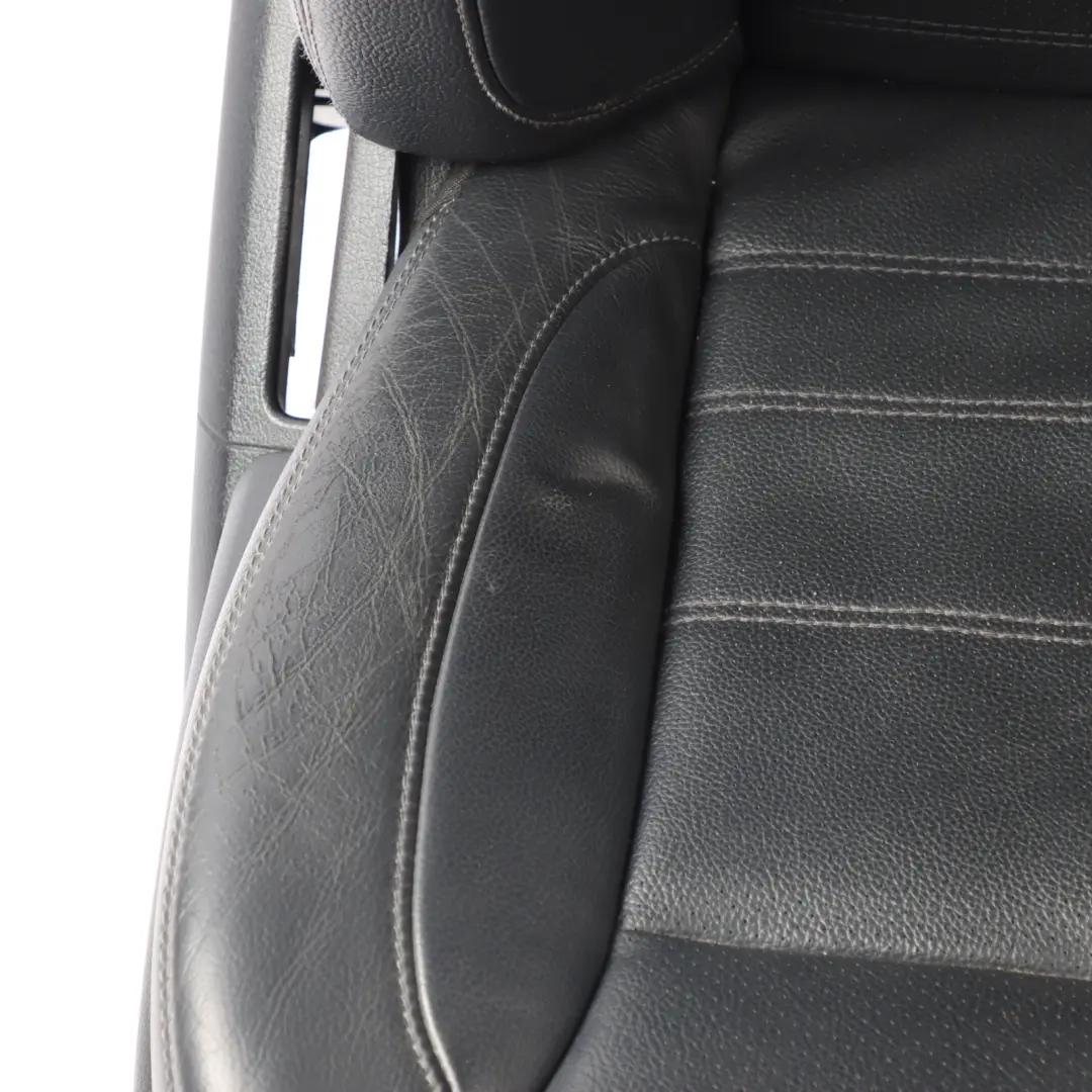 Front Right O/S Heated Memory Imitation Leather Black to Mercedes W166 Sport Seat with Part number A2929107602 Mercedes W166 Sport Seat Front Right O/S Heated Memory Imitation Leather Black - SKU RHD-A2929107602-2 - Part number A2929107602