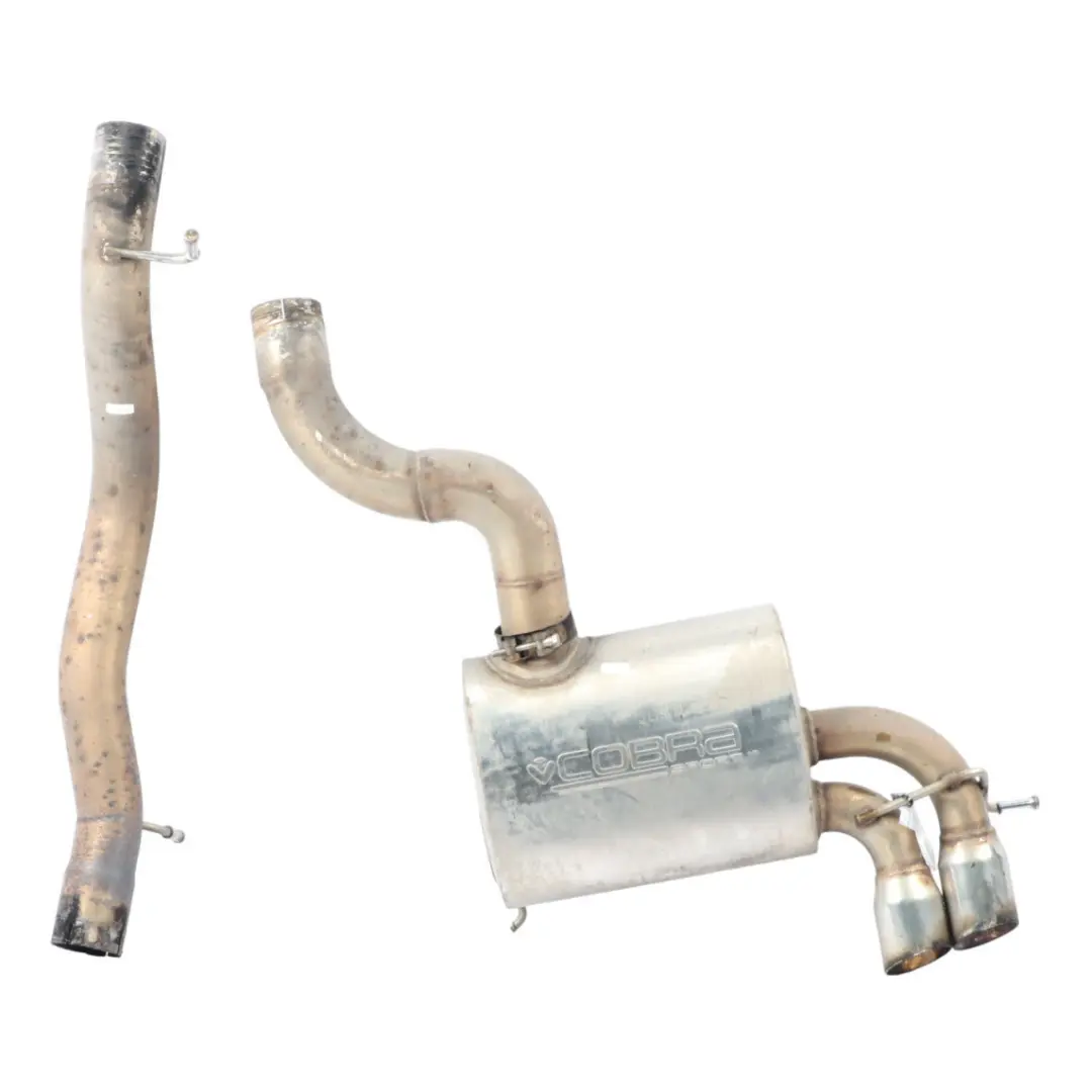 Exhaust Cat Back Non Resonated to Audi A3 8P 3.2 V6 Quattro Cobra Sport Performance with Part number A3-8P-EXHAUST-COBRA Audi A3 8P 3.2 V6 Quattro Cobra Sport Performance Exhaust Cat Back Non Resonated - SKU A3-8P-EXHAUST-COBRA - Part number A3-8P-EXHAUST-COBRA