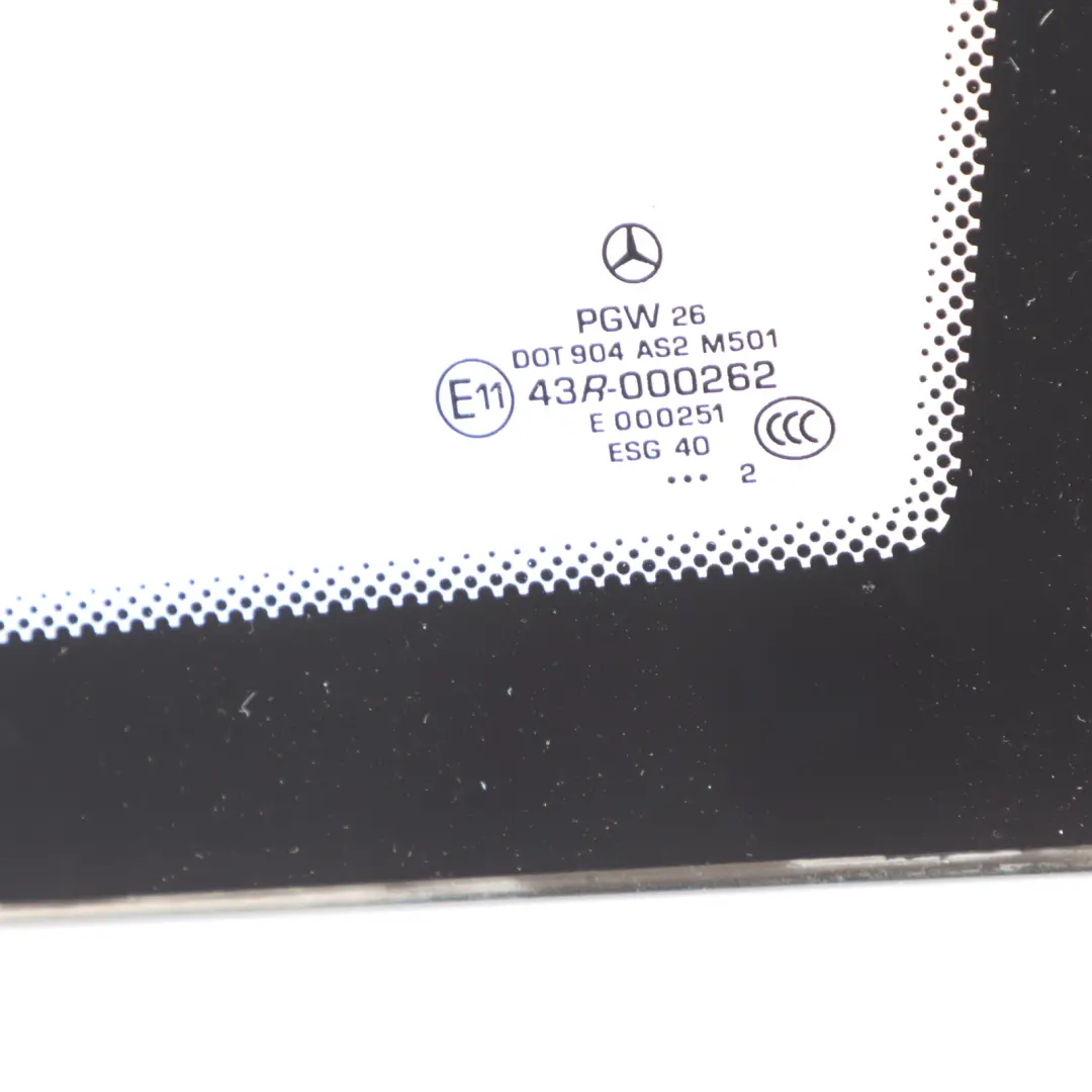  Vitre latérale Mercedes Vito W639 Avant Gauche Triangle Fixe AS2 - SKU A6396736305 - Numéro de pièce A6396736305