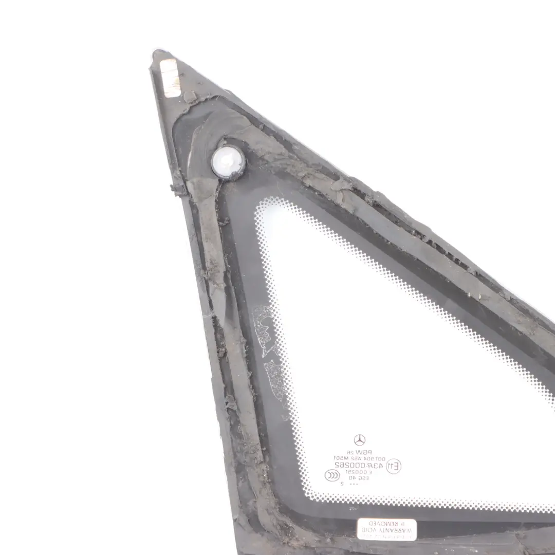  Side Window Mercedes Vito W639 Front Left N/S Fixed Triangle Glass AS2 - SKU A6396736305 - Part number A6396736305