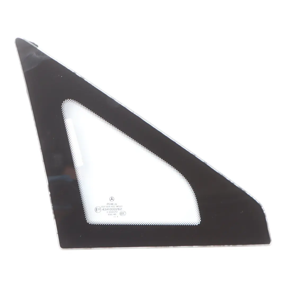 Front Glass Fixed Side Panel Window Right O/S AS2 to Mercedes W639 with Part number A6396736405 Mercedes W639 Front Glass Fixed Side Panel Window Right O/S AS2 - SKU A6396736405-1 - Part number A6396736405