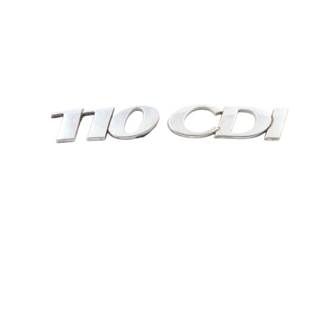 Boot Trunk Tailgate Adhered Emblem Lettering 110 CDI to Mercedes Vito W639 Rear with Part number A6398173714 Mercedes Vito W639 Rear Boot Trunk Tailgate Adhered Emblem Lettering 110 CDI - SKU A6398173714 - Part number A6398173714