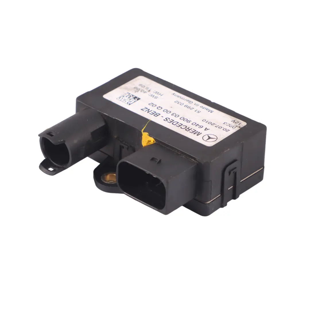 Mercedes W169 Glow Plug Relay Preheating Control Unit - SKU A6409000300 - Part number A6409000300
