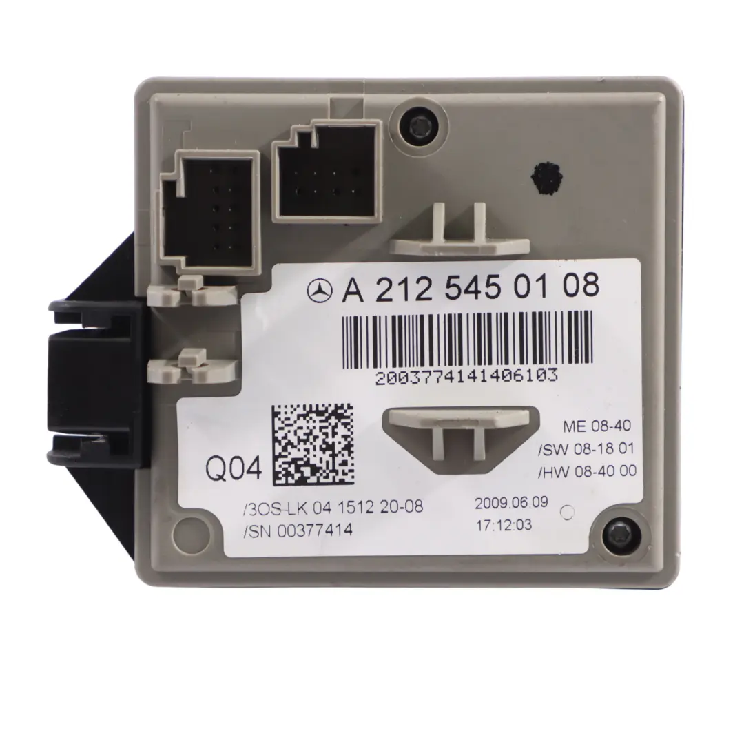Mercedes C207 E350 CDI BlueEfficiency OM642.836 Engine Module ECU - SKU A6429002900-6 - Part number A6429002900