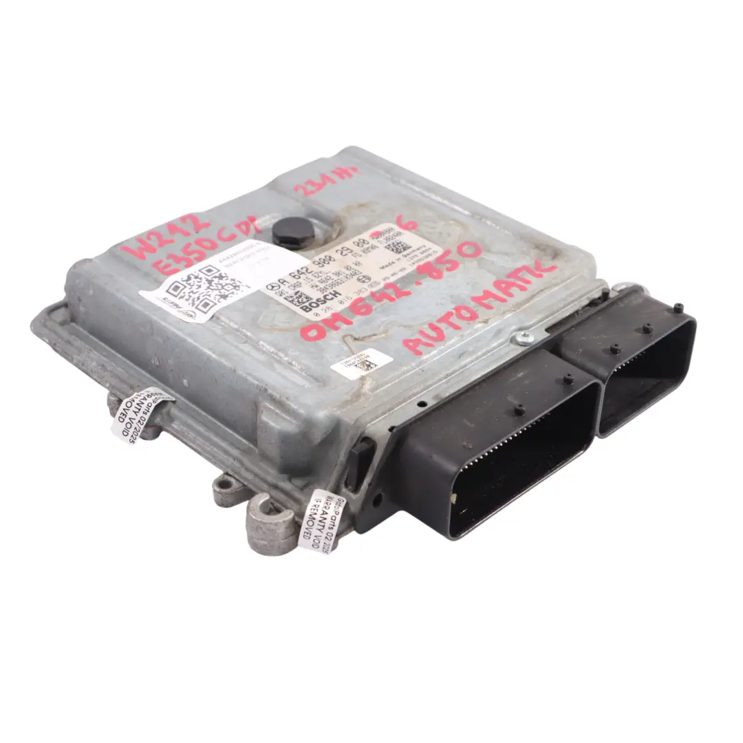  Module Calculateur Moteur Mercedes C207 E350 CDI BE OM642.836 - SKU A6429002900-6 - Numéro de pièce A6429002900