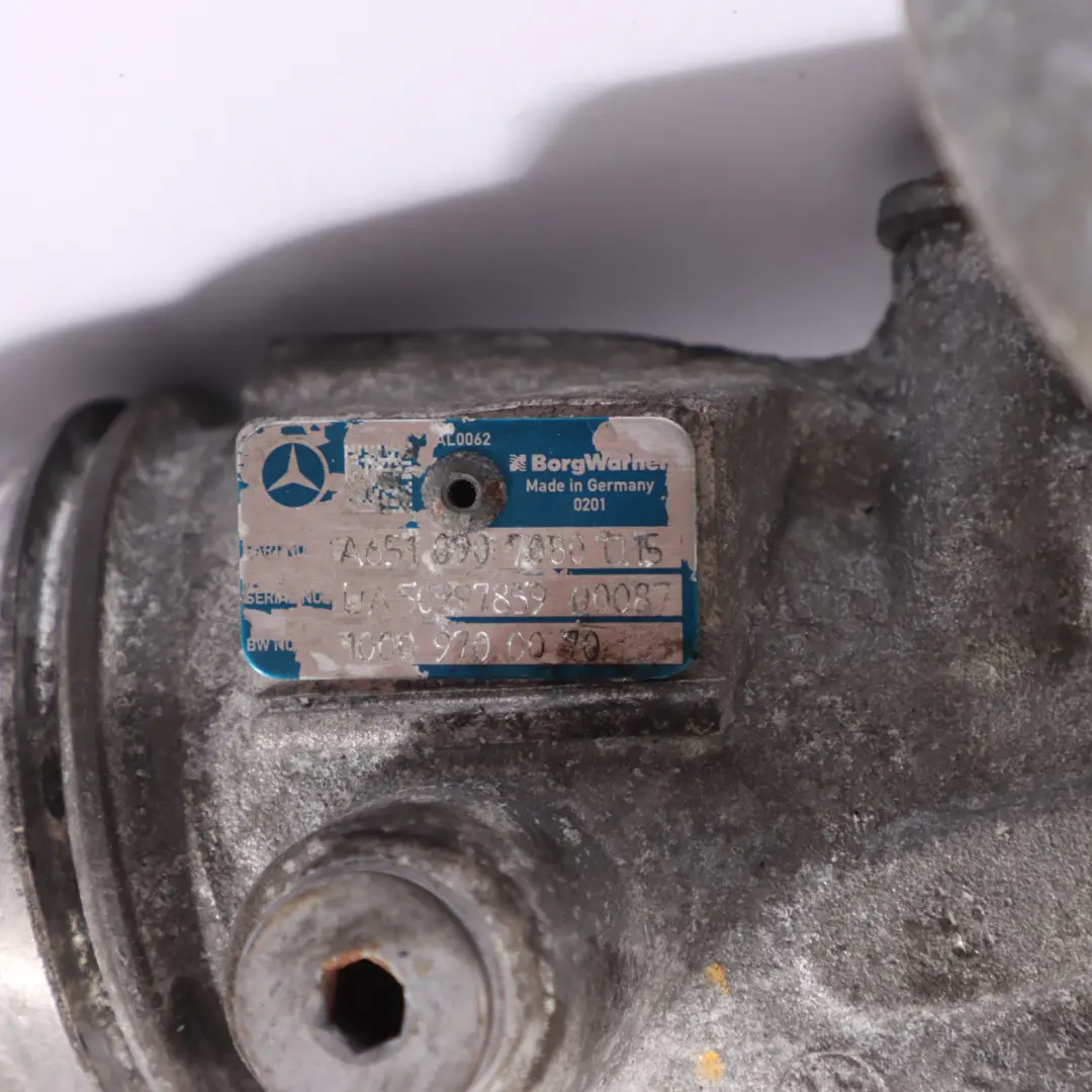 OM651 Diesel Turbocompresseur pour Mercedes W166 à propos du numéro de pièce A6510907080 Mercedes W166 OM651 Diesel Turbocompresseur - SKU A6510907080 - Numéro de pièce A6510907080