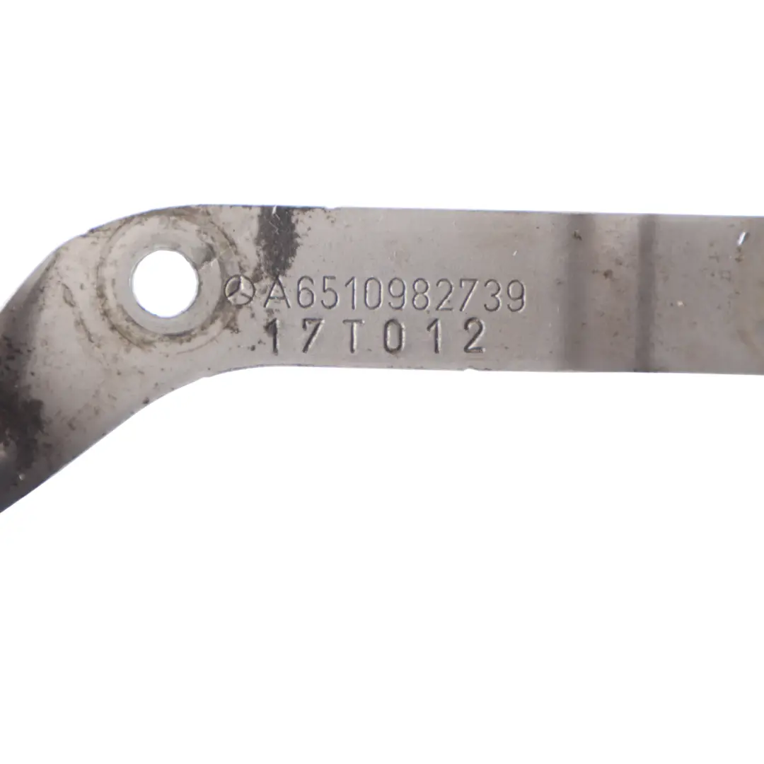 Mercedes X156 OM651 Charge Air Pipe Hose Bracket Carrier Support - SKU A6510982739 - Part number A6510982739