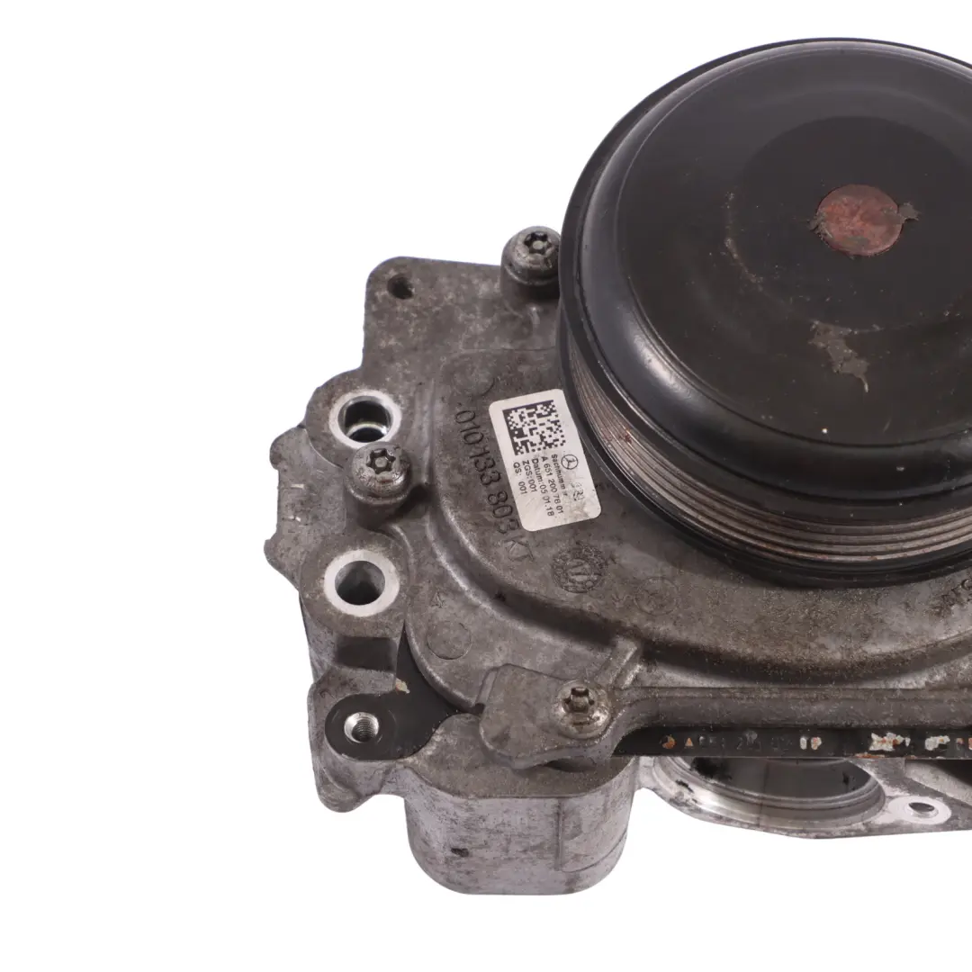 Mercedes W166 Diesel M651 Pompe De Circulation D'Eau Refroidissement - SKU A6512007801 - Numéro de pièce A6512007801